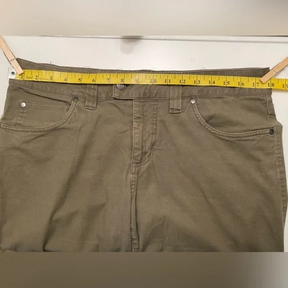 Vintage y2k low-rise Royal Robbins Outdoor Goddess 12 bootcut olive 90s hiking - Picture 7 of 13